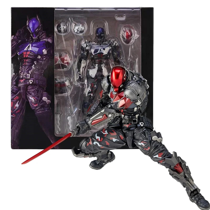 AMAZING YAMAGUCHI Action Figure Arkham Knight Batman Red Hood Robin Jason Todd 2