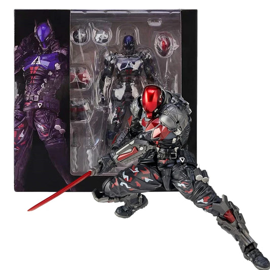 AMAZING YAMAGUCHI Action Figure Arkham Knight Batman Red Hood Robin Jason Todd 2