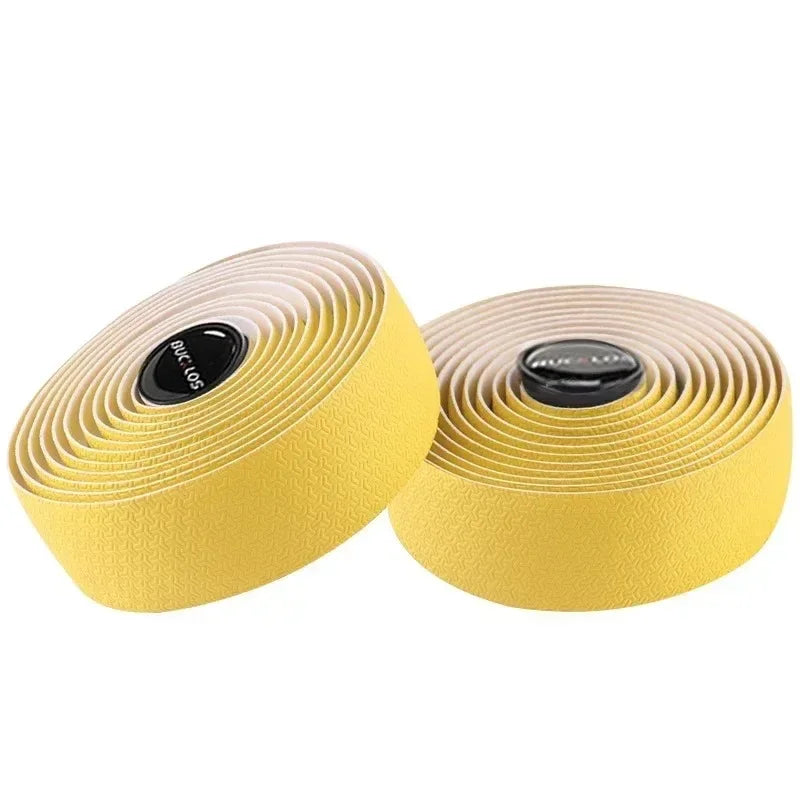 BUCKLOS Professional Handlebar Tape Gravel Road Bike Damping Wrap Belt Gradient Bicycle Non-slip Cycling Handle Bar Accessories