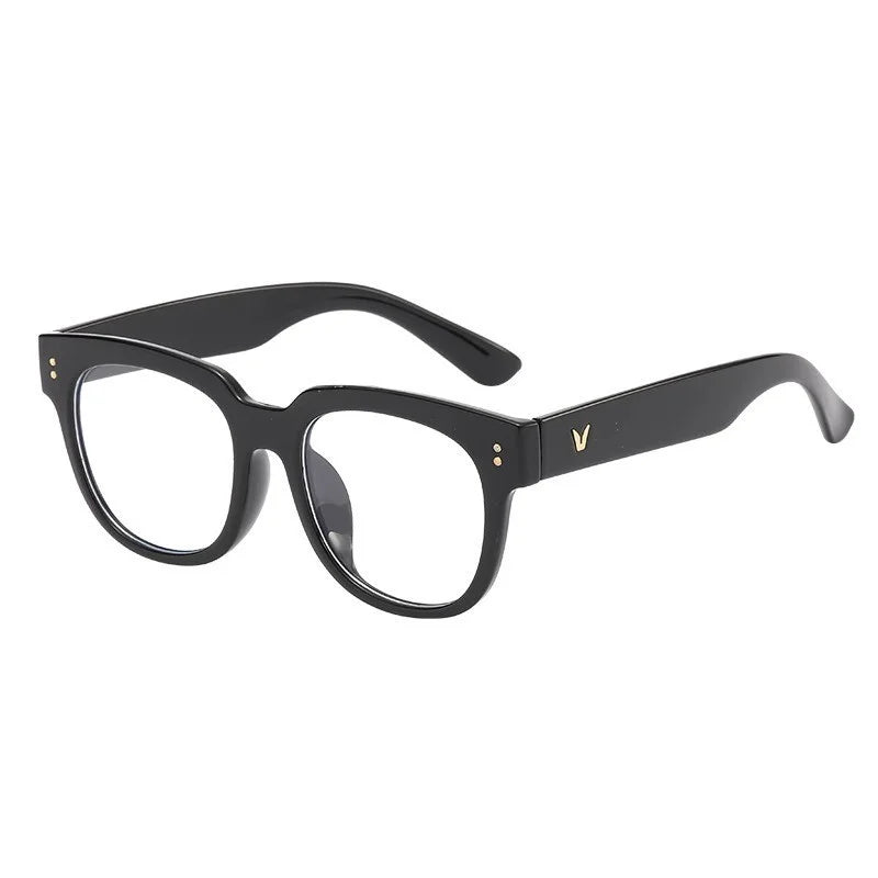 2pcs Anti Blue Light Transparent Anti-Radiation Glasses For Women Glasses Eyeglasses Computer Goggles Eyewear