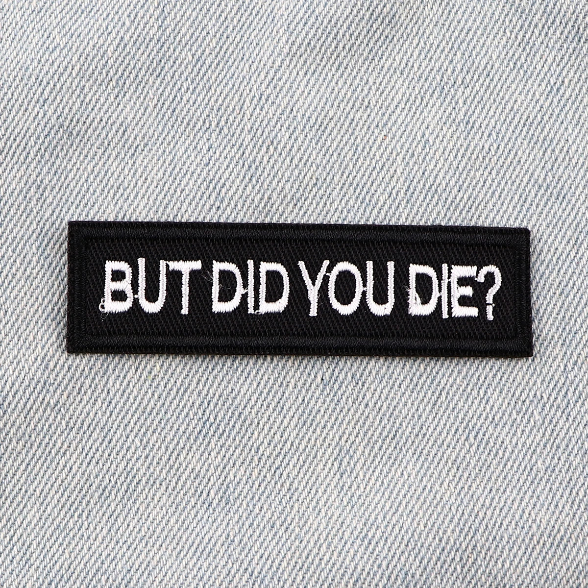 Warning Signs Patch NOTICE Iron On Patches For Clothing Stickers Quotes Embroidered Patches On Clothes DIY Clothes Stripesigns