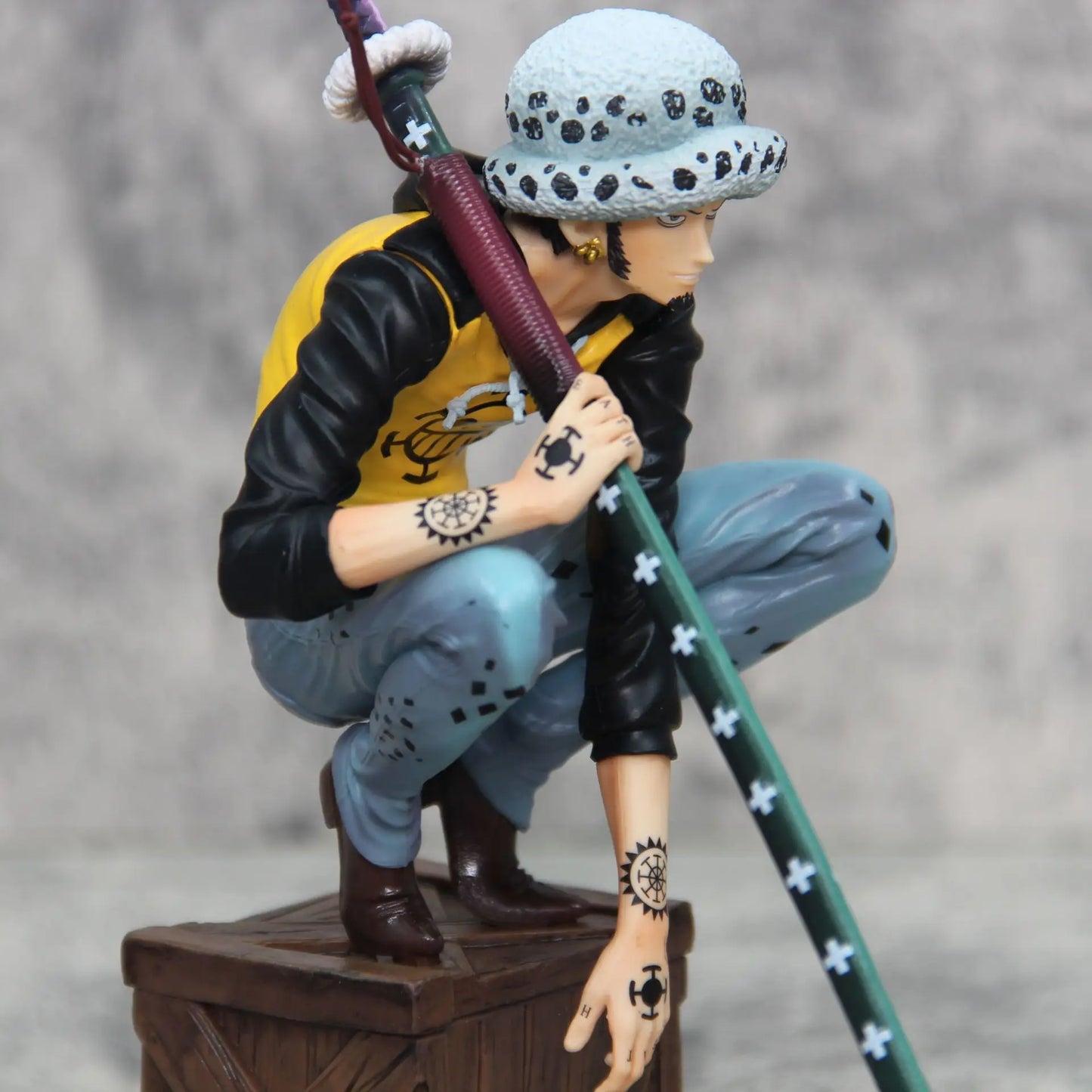 8.30" One Piece Figures Trafalgar D. Water Law Action Figures Anime PVC Model