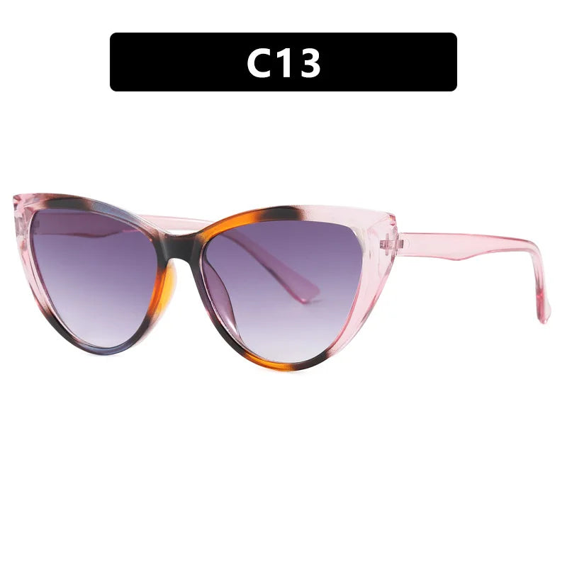 JNPCXI New Fashion Cat Eye Women Glasses Frame Clear Anti Blue Light Optical Eyewear Computer Glasses