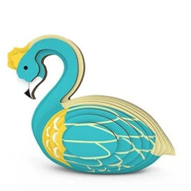 Multisize Children's Educational Paper Jigsaw Puzzle 3D Bird&Swan Series Small Animal Blocks DIY Handmade Toys Christmas Gift