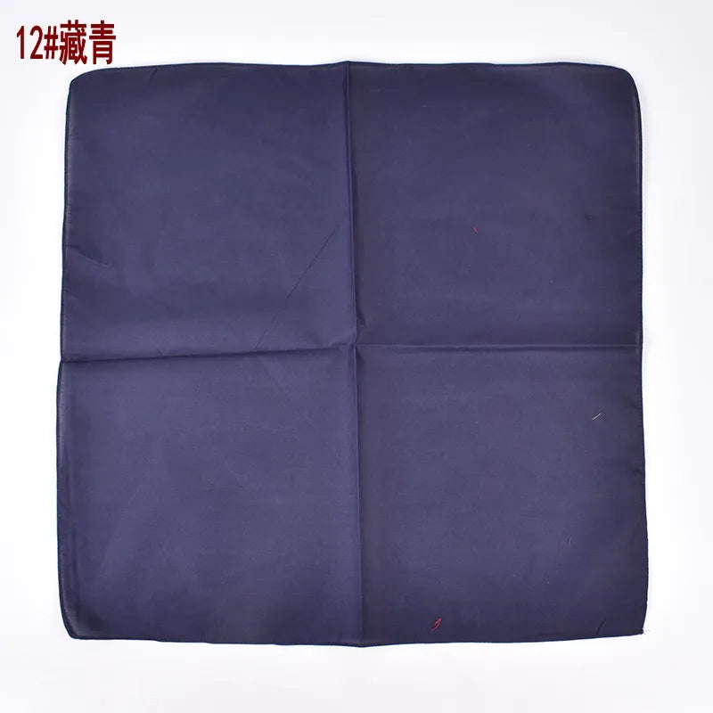 New Fashion Retro Polyester Solid Color Hip Hop Street Dance Headband Multifunctional Cycling Mask 53 Small Square Scarf