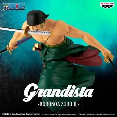 Special OfferIn Stock Bandai Original Banpresto One Piece Roronoa Zoro Action Figure Mol Doll Brand New Boxed Anime Characters T
