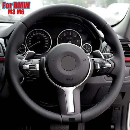 Steering Wheel For BMW Wide Paddle M Sport Volante Lekrad F10 F30 F20 F21 F22 F23 F31 F32 F33 F34 F36 F15 F16 F25 F26 F11 F06