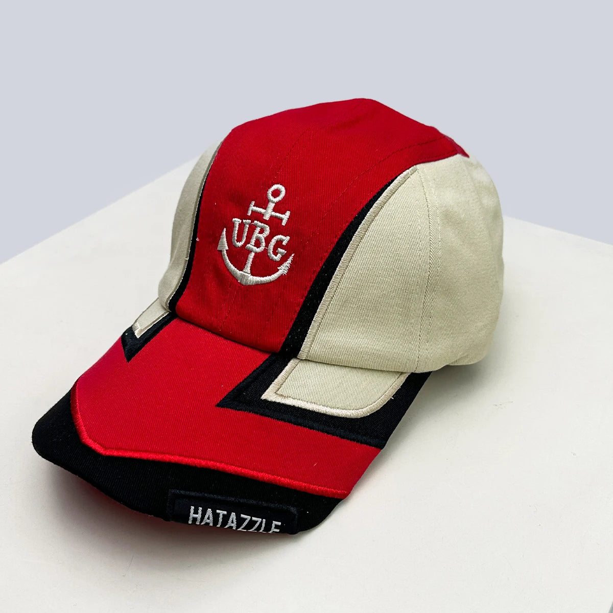 New Unisex Hip Hop Letter Flame Flag Baseball Hats Sunshade Personal Versatile Color Block Peaked Caps Niche Fashion Retro ins