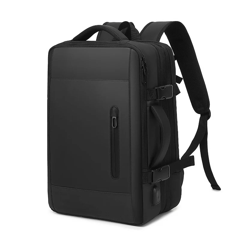 SWISS MILITARY Laptop Backpack Men 15.6 Inch Multi Pocket Expandable Backpack Waterproof USB School Backpack Business Travel Bag