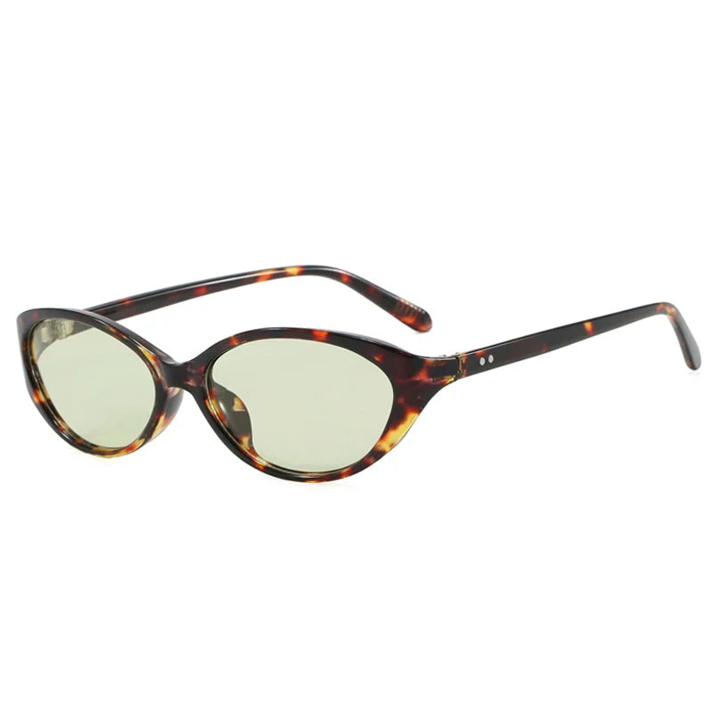JNPCXI New Ins Popular Fashion Cat Eye Women Sunglasses Shades UV400 Retro Candy Color Men Sun Glasses