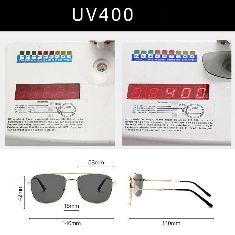 JNPCXI New Retro Pilot Women Sunglasses Classics Metal Double Bridge Shades Sun Glasses Female Eyewear Trendy Glasses Oculos