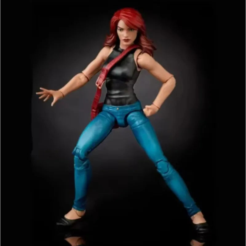 Original Hasbro Marvel Legends Series Spider-Man and Mary Jane Watson Anime Figure Toy Collection Model