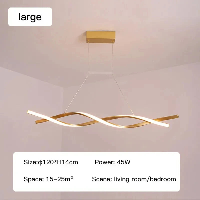 Modern glass home decor led lights pendant, lamps for living room Chandeliers M3