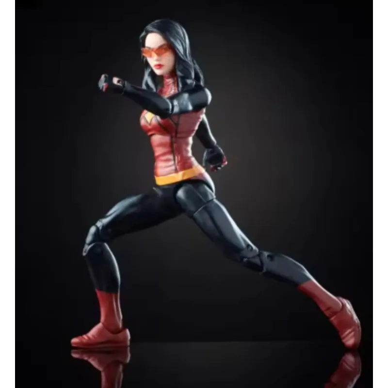 Original Hasbro Marvel Legends Series SPIDER-WOMAN Anime Figure Toy Collection Model