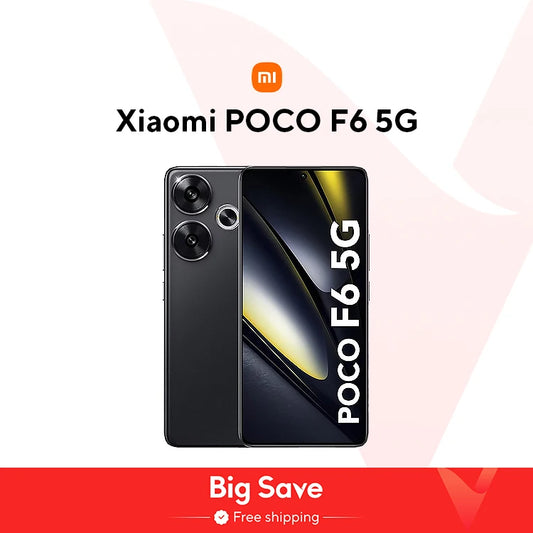 POCO F6 Smartphone Gen 3 NFC 120Hz Flow AMOLED 90W Turbo Charged 5000mAh Battery