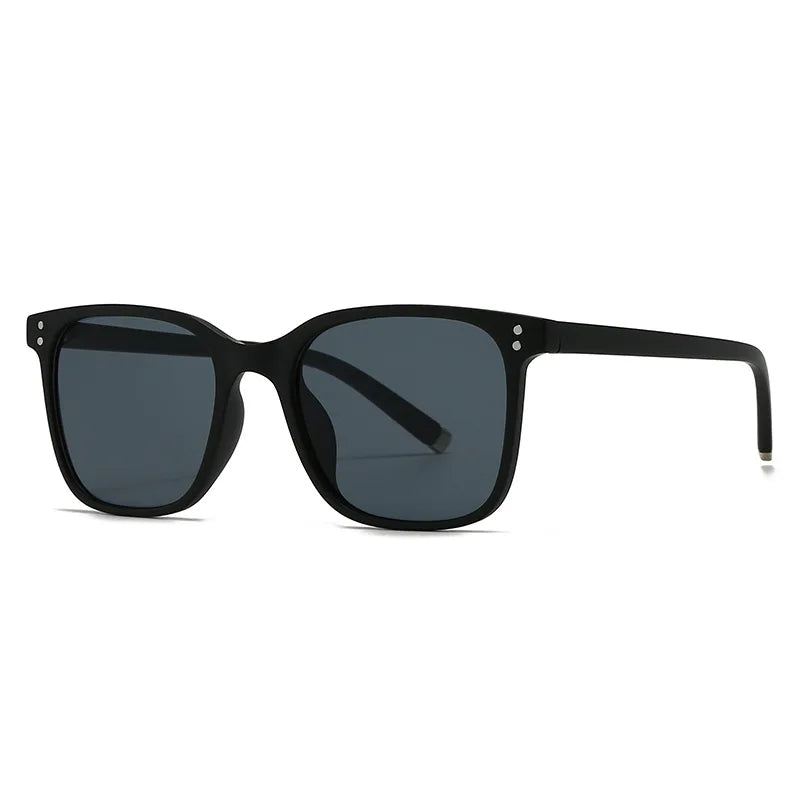 JNPCXI New Retro Square Women Luxury Sunglasses Fashion Rivets Blue Men Sun Glasses Shades UV400