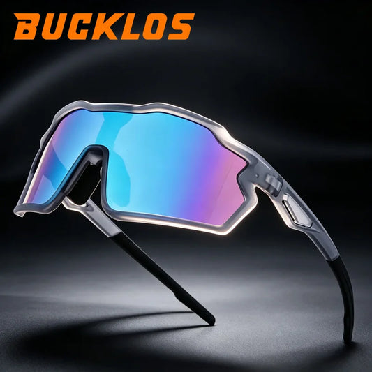 BUCKLOS Uv Resistant Cycling Glasses Goggles Clear Outdoor Riding Sport Sunglasses Versatile Bicycle Sun Glasses Bike Eyewear