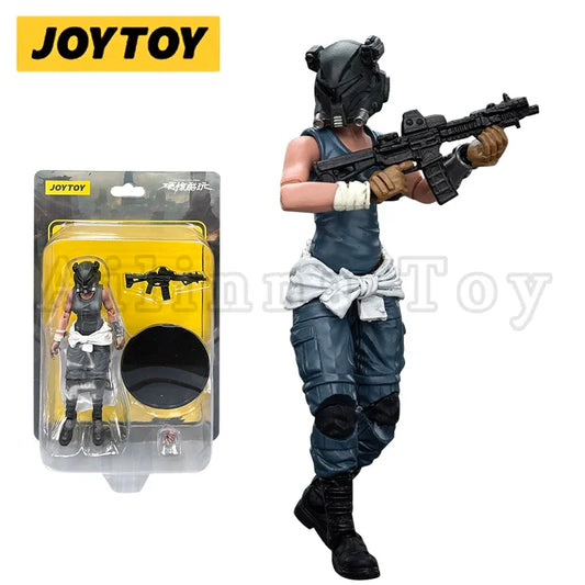 JOYTOY 1/18 3.75 Action Figures Military Armed Force Series Female Anime Model