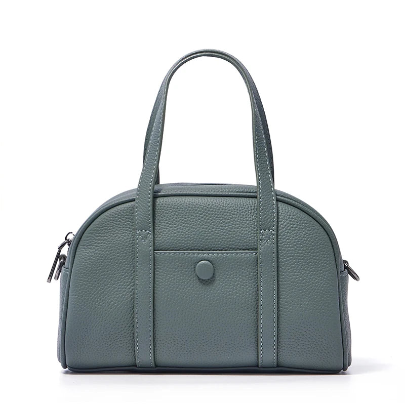 New summer women's genuine leather Shell bag Tote bags female luxury designer brand handbag Ladies mini crossbody shoulder bag