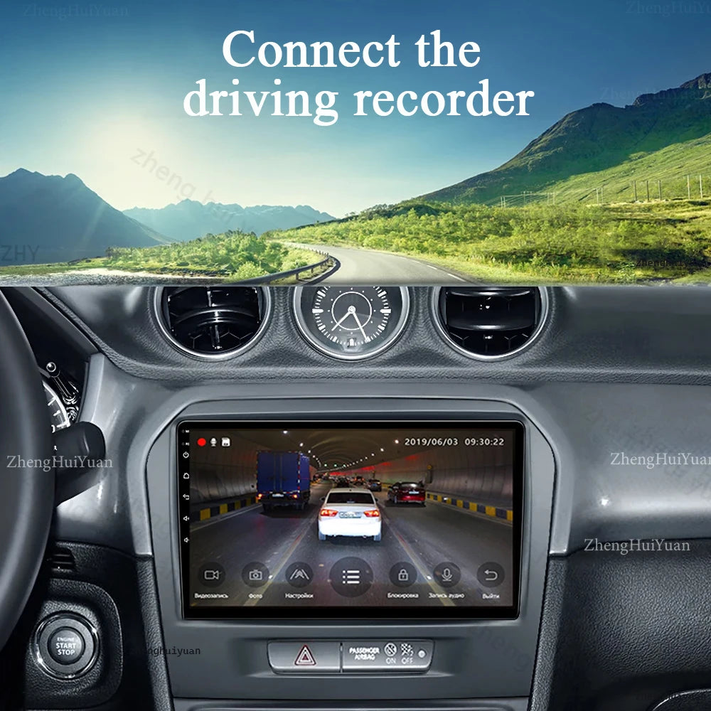 Android 16 Auto Carplay Stereo For Suzuki Vitara 2015 2016 2017 2018 2019 Car Radio Multimedia Video Player Navigation Gps WIFI