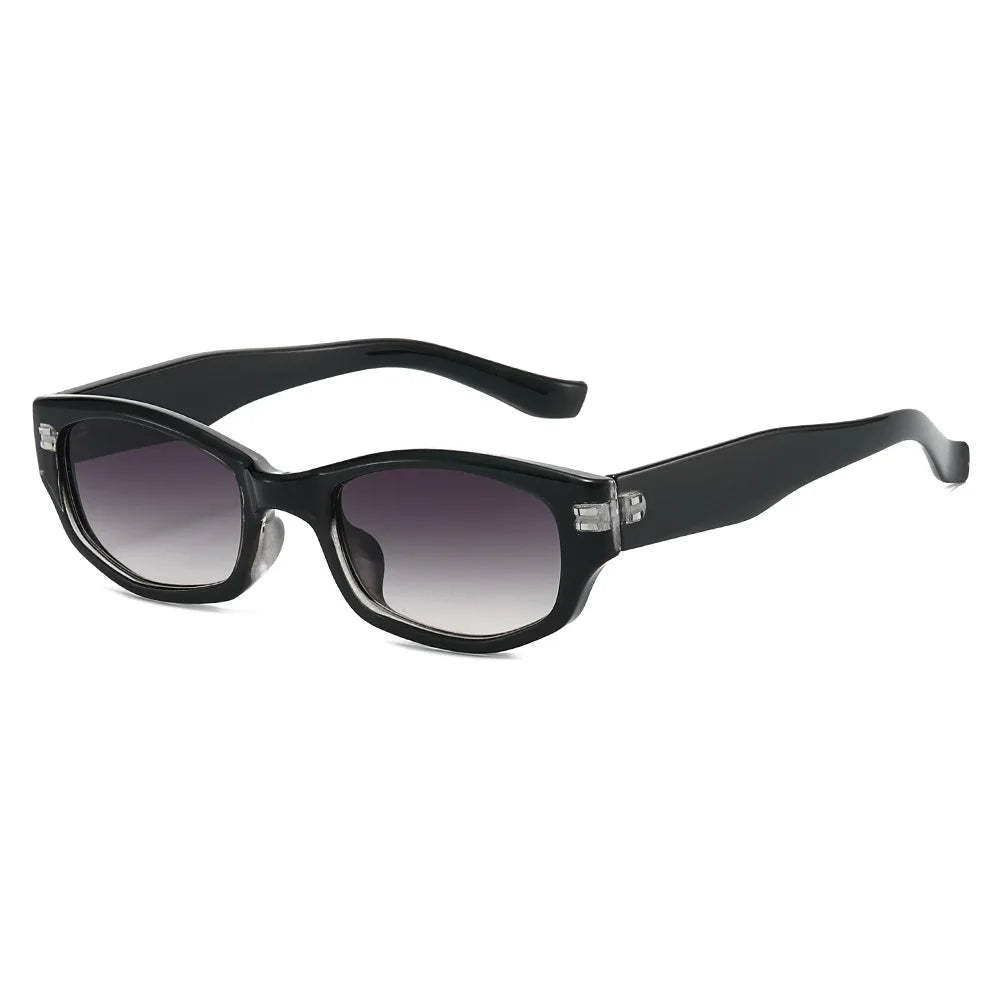 JNPCXI New Retro Small Rectangle Sunglasses Women Candy Colors Shades UV400 Square Men Sun Glasses