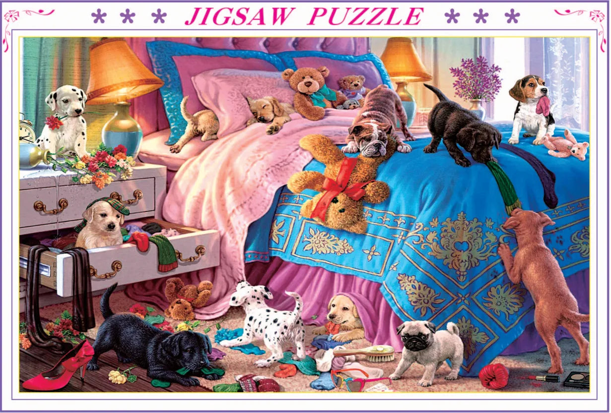 75*50cm 1000PCS Paper Jigsaw Puzzle Landscape Famous Painting Puzzle Character Series Series Home Decaoration Gift