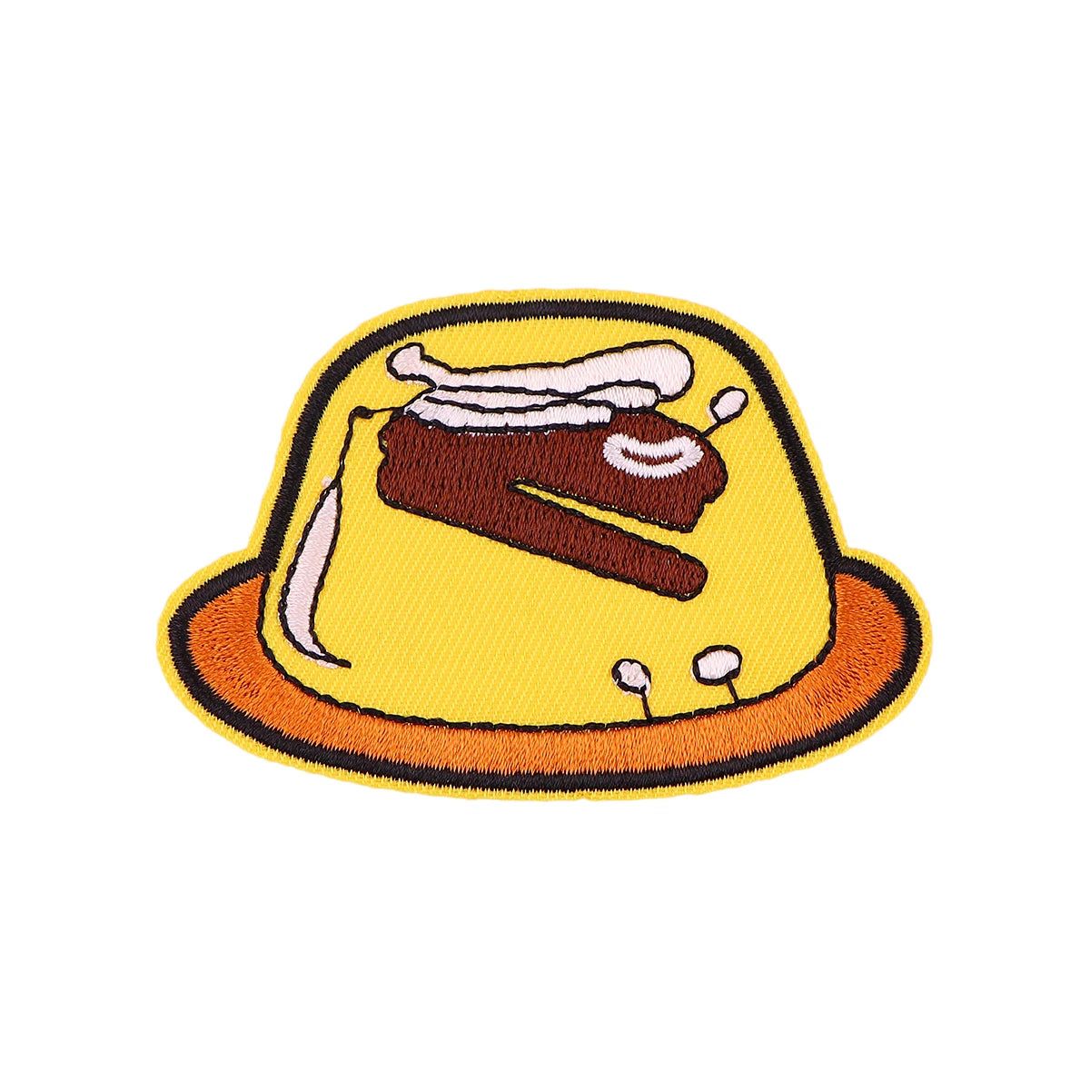 Office TV Embroidery Patch Iron On Patches for Clothing Thermoadhesive Patches Cartoon Food Patches On Clothes Badge DIY Sew
