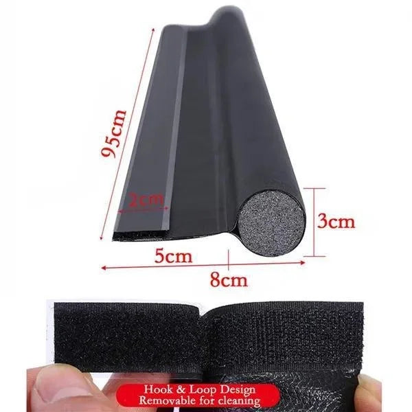 Door Bottom Draft Stopper Weather Stripping Door Sweep Under Door Draft Blocker Insulator Weatherstrip House Acoustic Foam