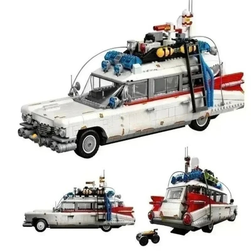 2352 Pieces ECTO-1 Creative Car Assembly Compatible with 10274 Building Blocks