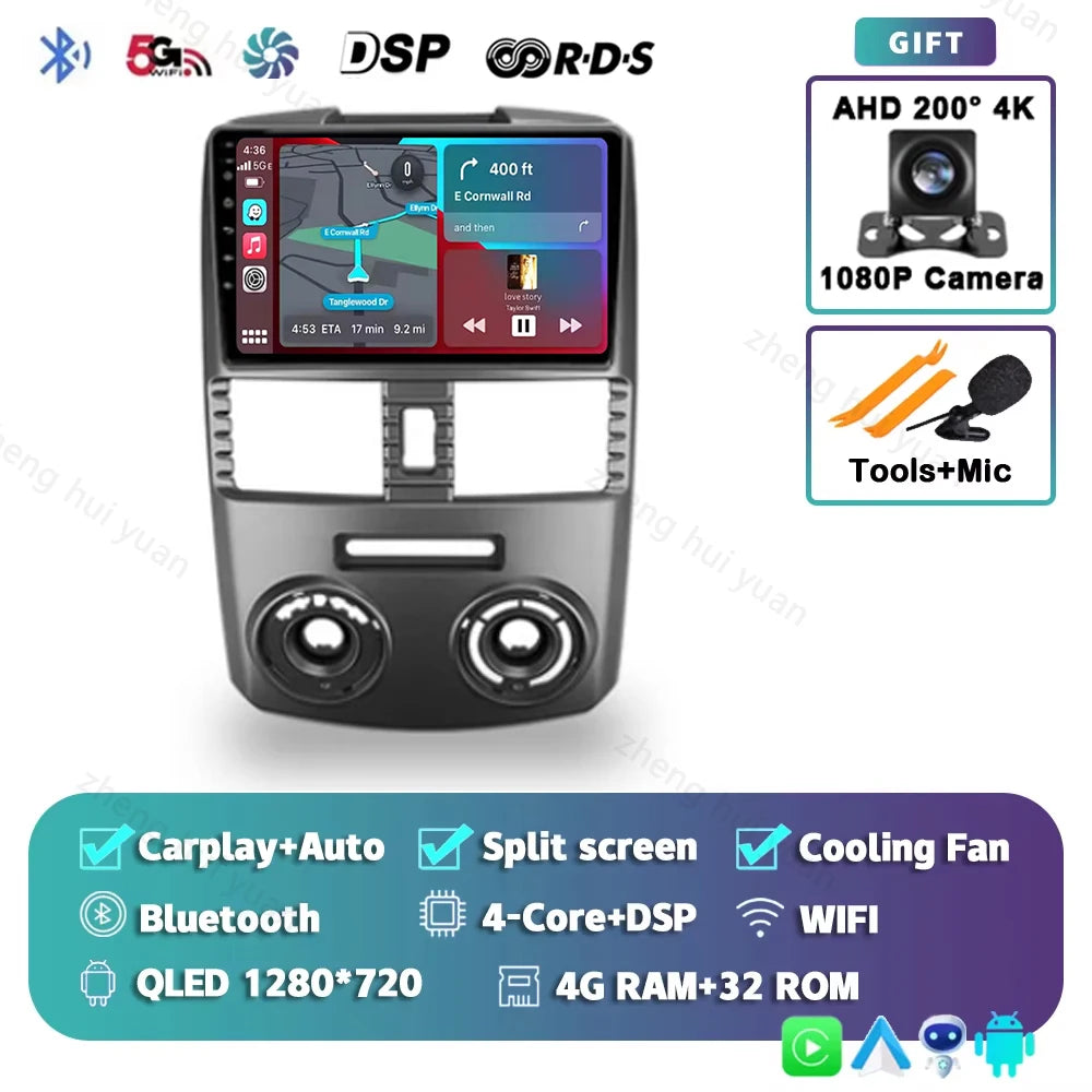 Android 15 For Toyota Rush J200 1 2006 - 2018 2K QLED Android Car Radio Multimedia Video Player GPS stereo CarPlay Head Unit 4G