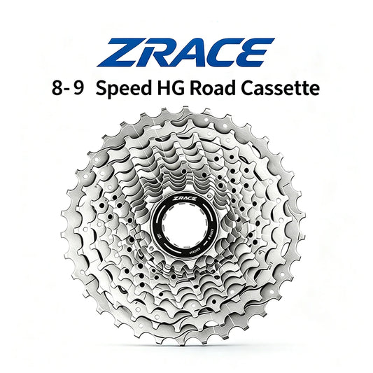 ZRACE 8s 9s Bicycle Cassette, Road Bike Freewheel 11-25T 28T 32T 34T 36T, 8 Speed 9 Speed Road Bike Sprocket