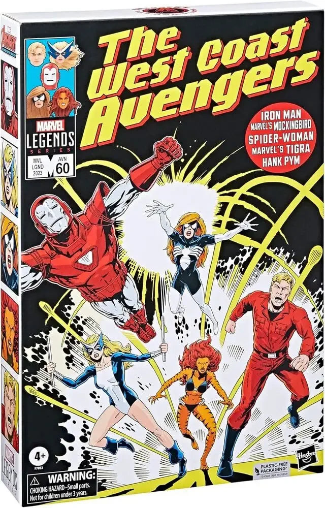 In Stock Marvel Legends The West Coast Avengers Collection 5 Pack Action Figure Model Toy Hobby Gift