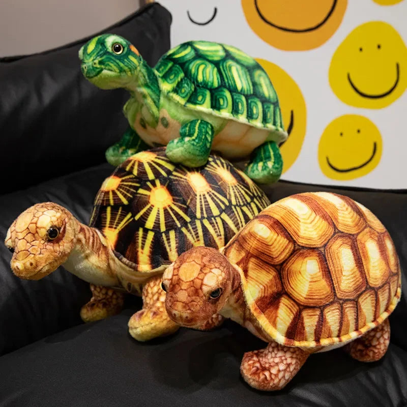 Simulation Sea Turtle Plush Toy Sea Turtle Plushies Soft Kawaii Stuffed Animal Toy Home Decoration Kids Birthday Gifts ﻿