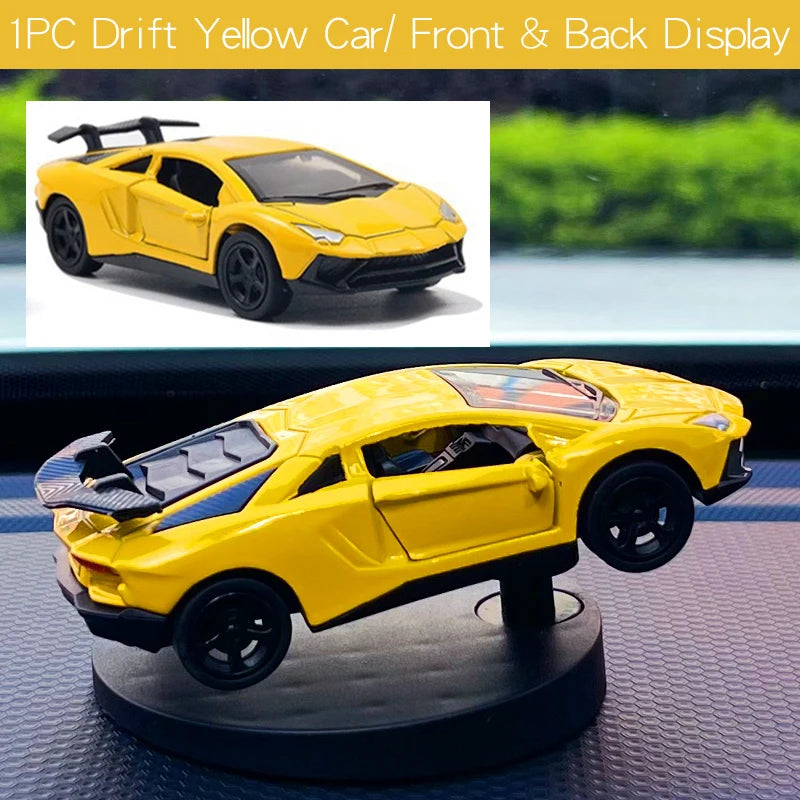 Drift Car dashboard toy model swing turning cool sports race, interior accessory