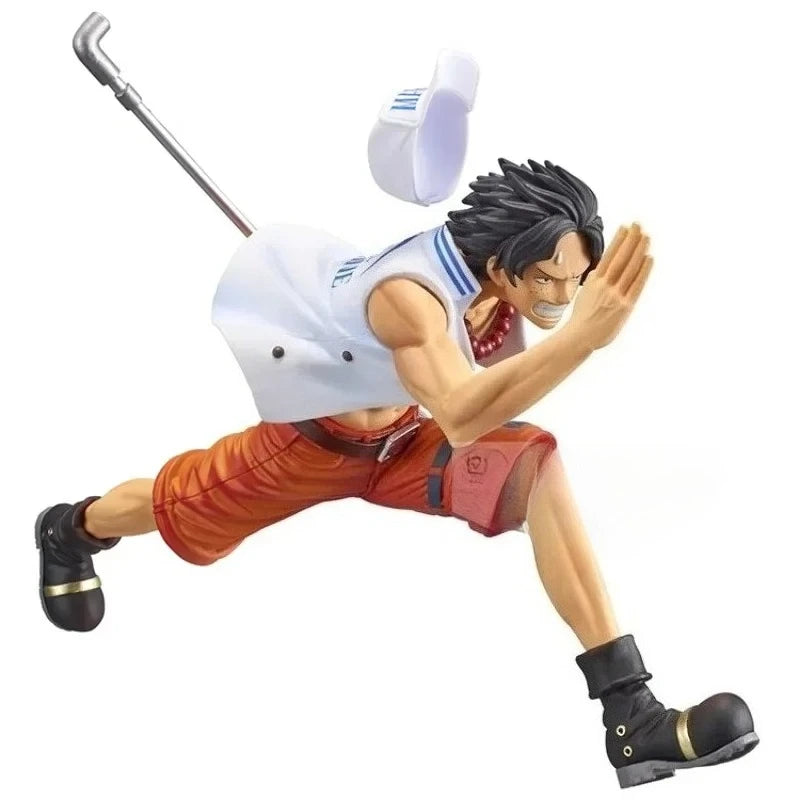 【IN STOCK】Original Banpresto One Piece Running Brothers & Garp Luffy Ace Sabo Garp 17cm Figure PVC Collectible Model