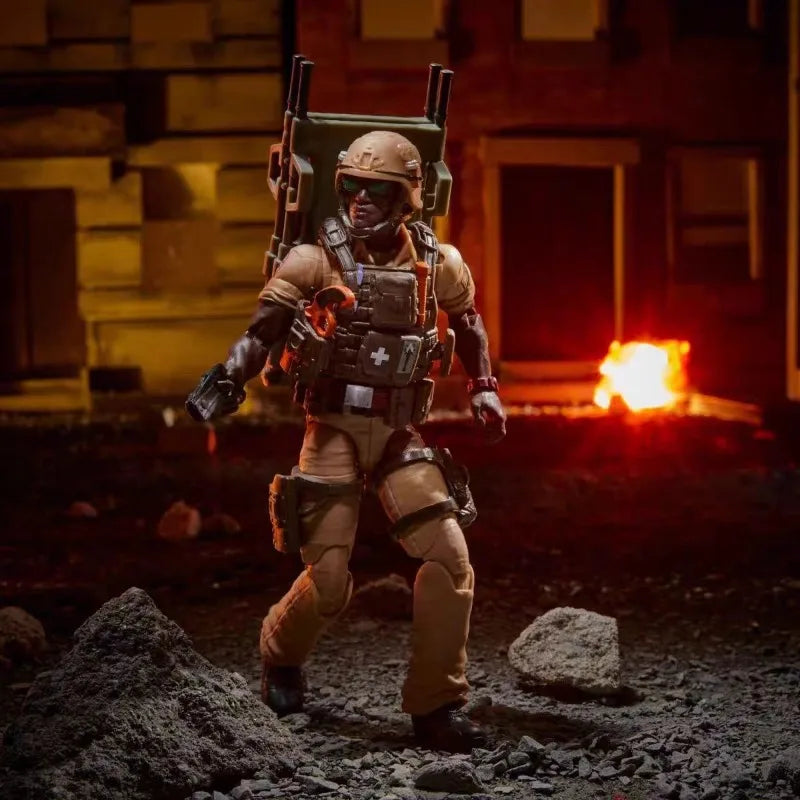 Original Hasbro G.I. Joe Classified Series #122 Carl Doc Greer Action Figure Collection Toys Ornaments