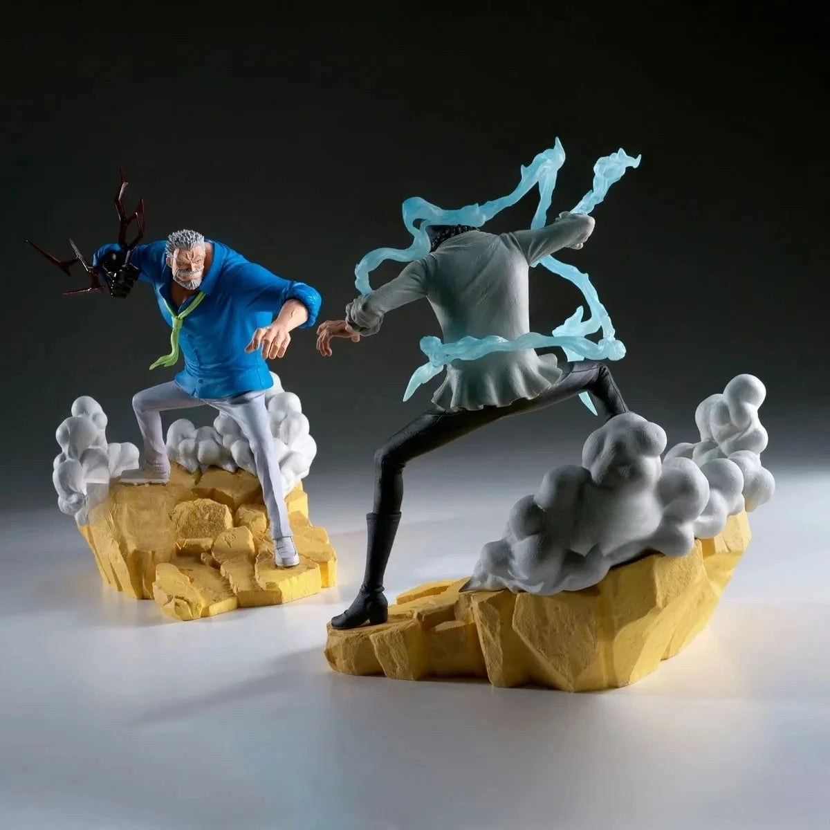 【IN STOCK】Original Banpresto Senkouzekkei One Piece Monkey D. Garp 14cm Figure PVC Collectible Model Toy Gift