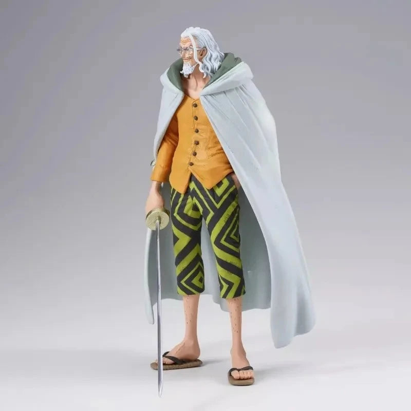 【IN STOCK】Original Banpresto King Of Artist One Piece Silvers Rayleigh 20cm Figure PVC Collectible Model Toy Gift