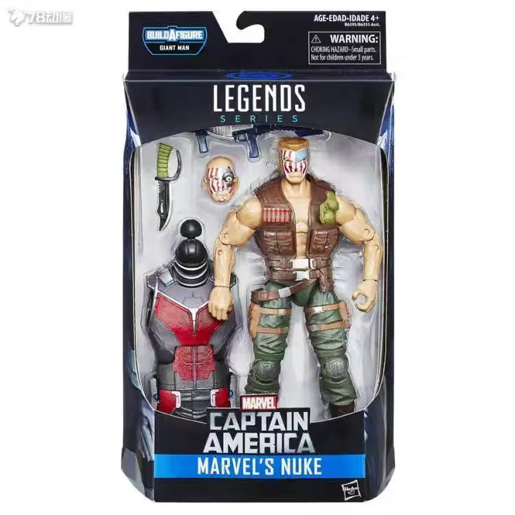 Original Hasbro Marvel Legends Series CAPTAIN AMERICA MARVEL'S NUKE Action Toy Figure Model