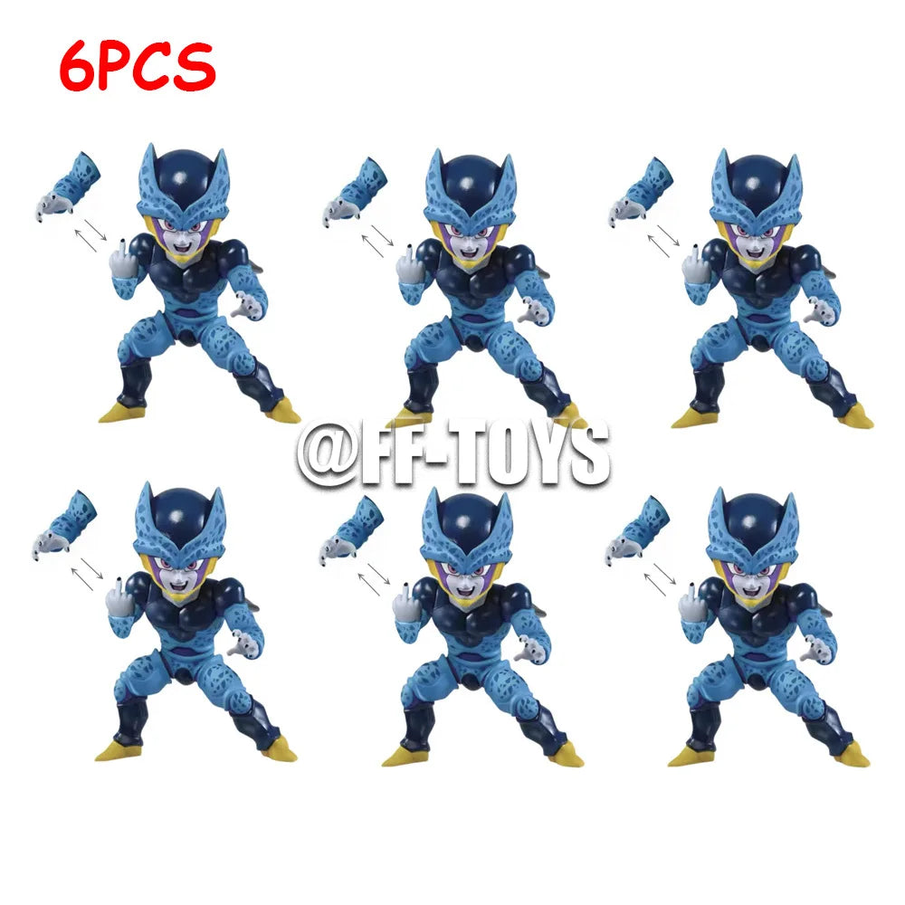 Dragon Ball Figure VS Omnibus Ichiban Kuji F Prize Cell Cooler Vegeta PVC Action Figures Collection Model Toys for Children Gift