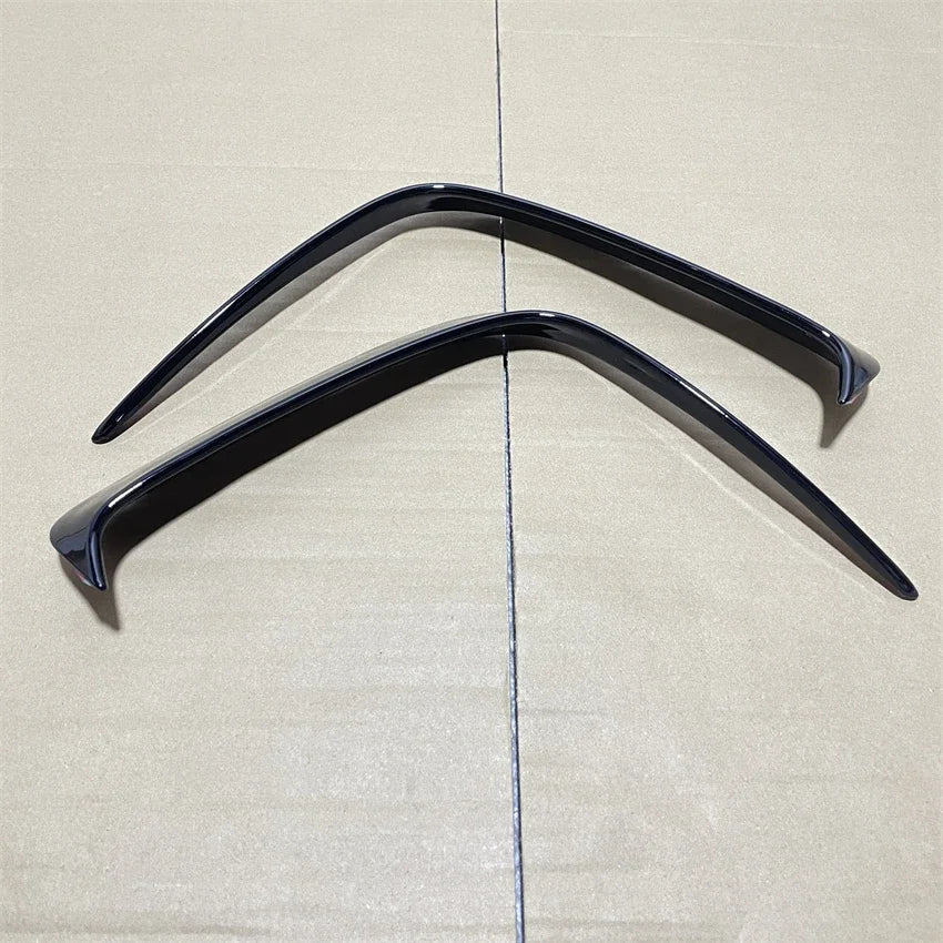 Hatchback Rear Bumper Lip Spoiler Side Canards Splitter Body Kits Gloss Black For Mercedes Benz A-Class W176 A45 AMG 2013-2018