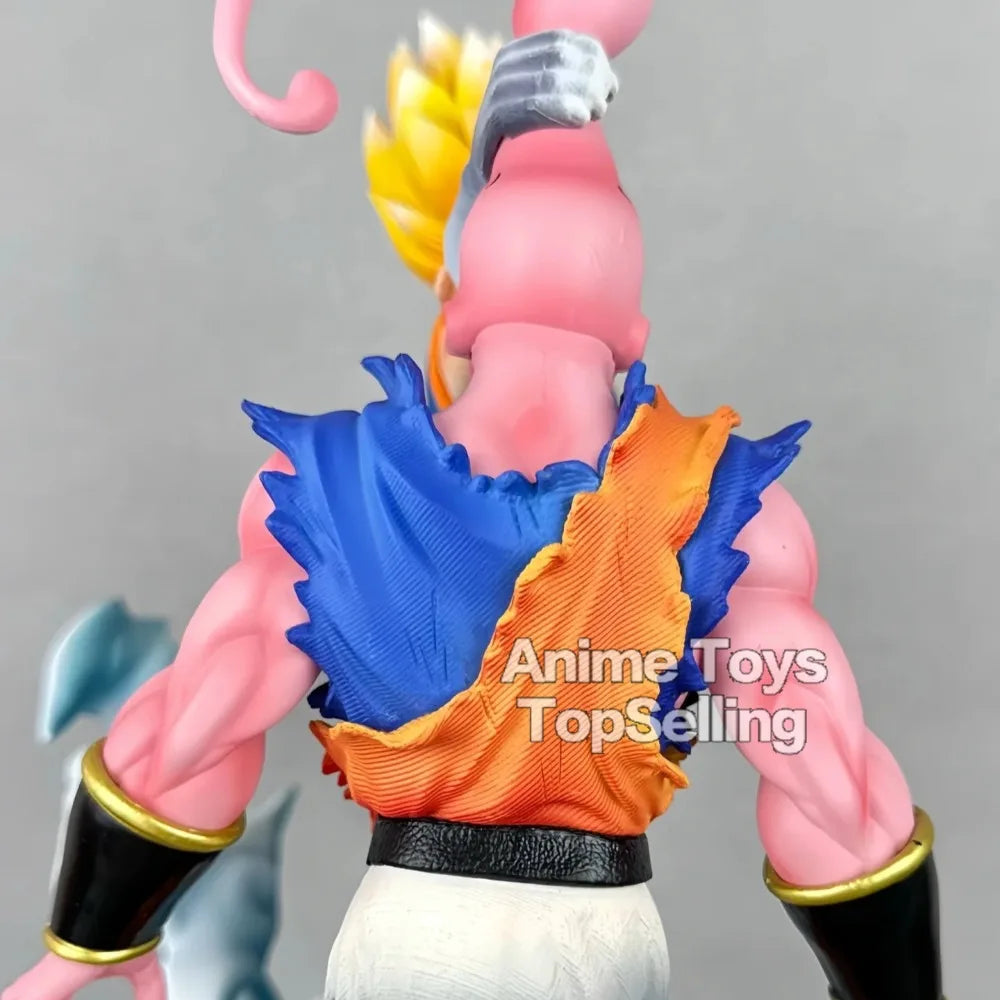 32cm Vegetto Vs Buu Model, Dragon Action Figure Super Saiyan Goku Vegeta Statue