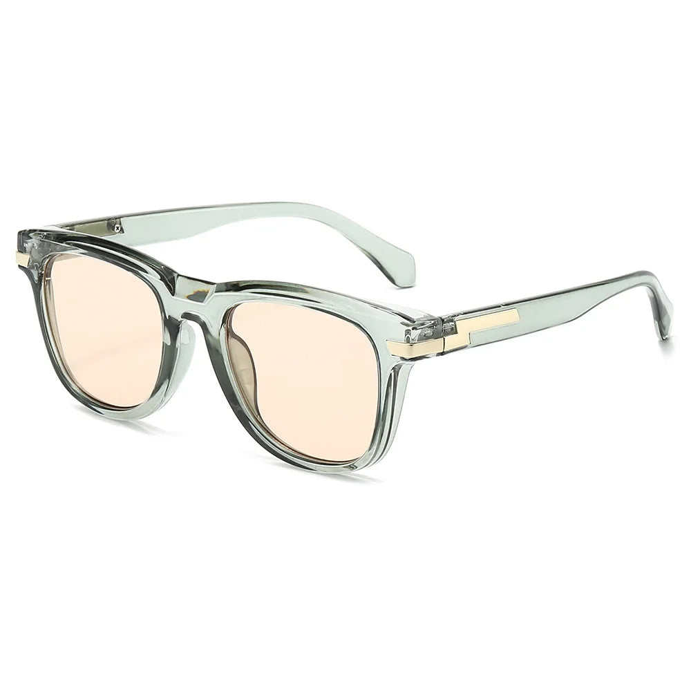 JNPCXI New Ins Popular Fashion Square Men Sunglasses Retro Brand Designer Gradient Shades UV400 Women Punk Trending Sun Glasses