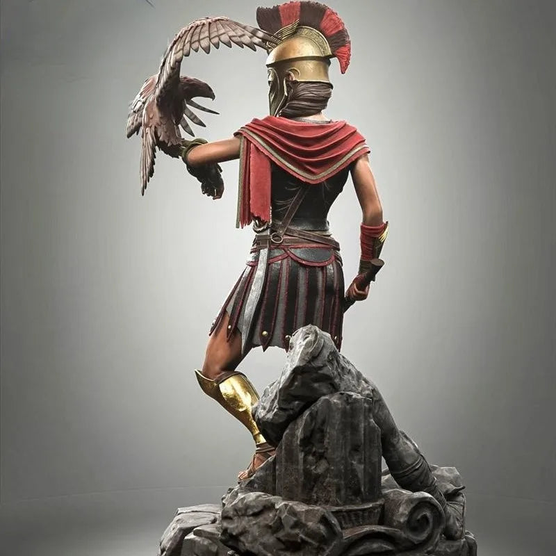 1/24 Scale Resin Figure Sparta Female Warrior Historical Unassembled Unpainted