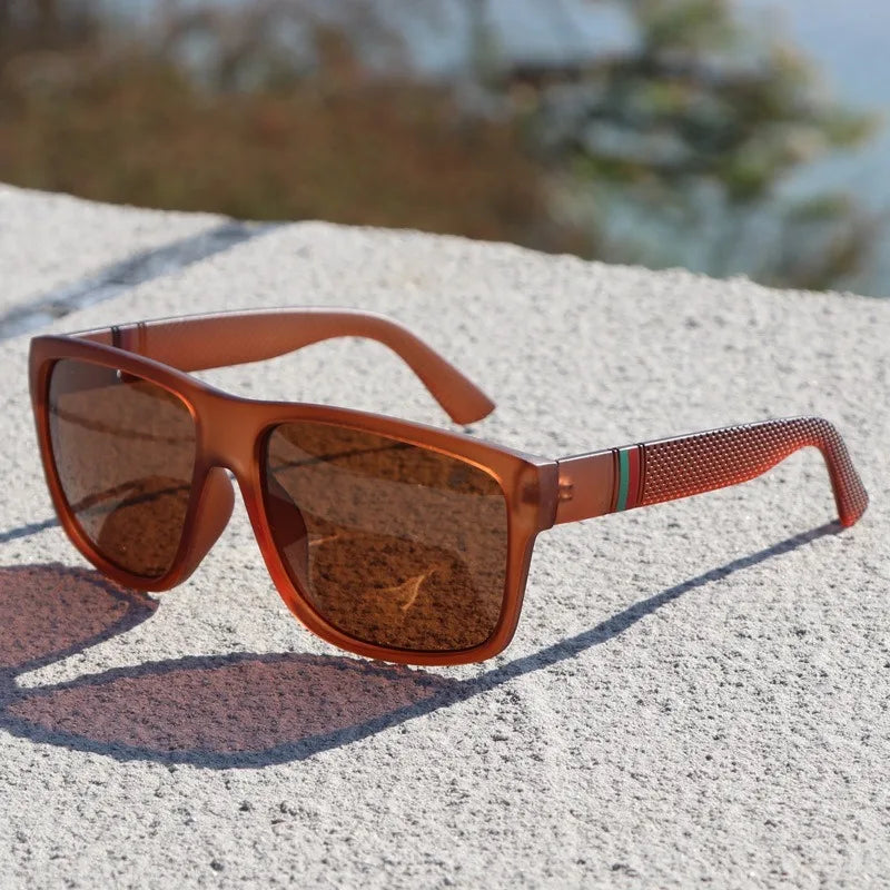 Square Men Sunglasses Big Frame Sunglasses Women Fashion Sun Glasses Female Drive Beach Eyewear Uv400 Glass