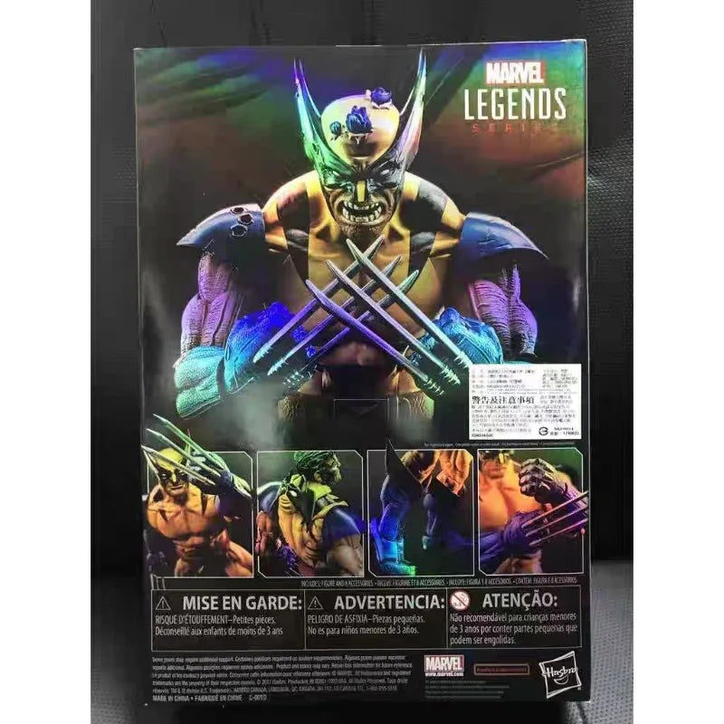 Original Hasbro Marvel Legends Series Wolverine Anime Figure Toy Model Collection