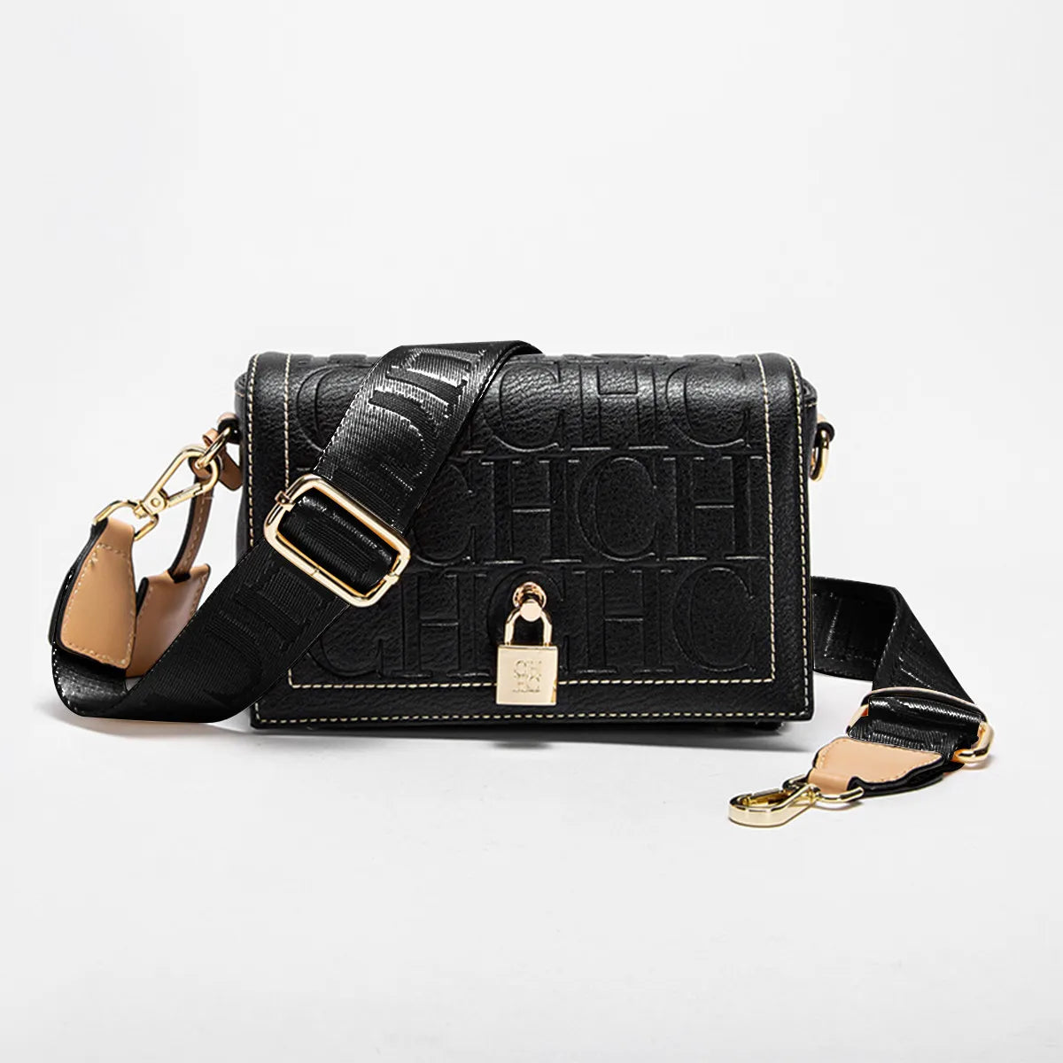 New Fashion Design Head Bag Model Metal Accessories Buckle Women's Shoulder Bag