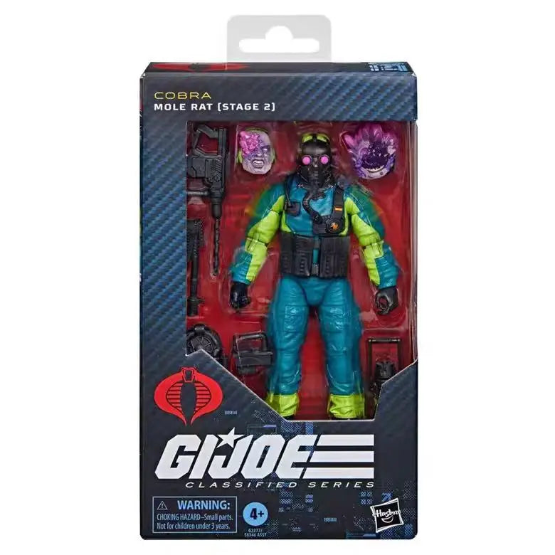 Original Hasbro G.I. Joe Mole Rat/Brent 'Hit & Run' Scott/Bradley 'Big Lob' Sanders/Edwin 'Lifeline' Steen /Night-Viper Action