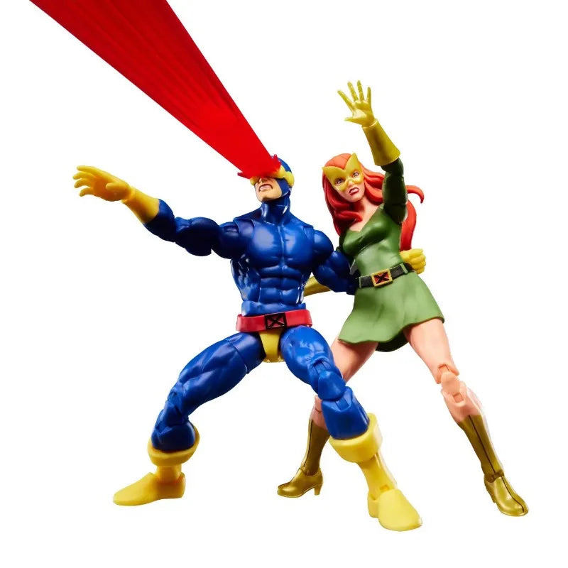 Original Hasbro Marvel Legends Series X-Men'97 Cyclops Jean Gray Action Toy Figure Models