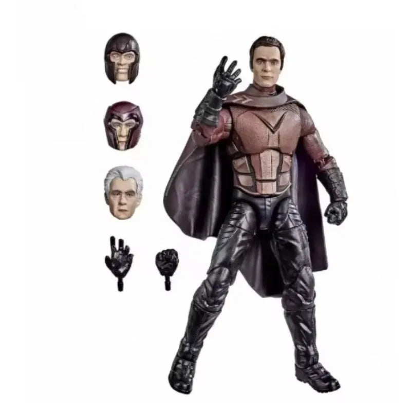 Original Hasbro Marvel Legends Series Magneto & Professor X Anime Figure Toy Collection Gift